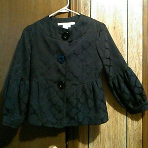 Max studio swing jacket#quarter length sleeve